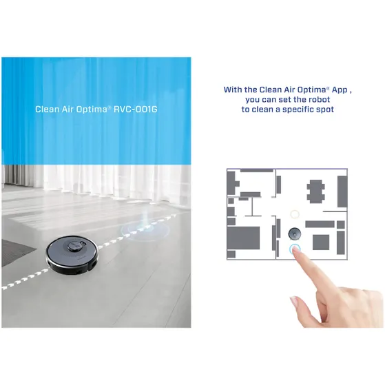 Clean Air Optima RVC001GSmart Grijs