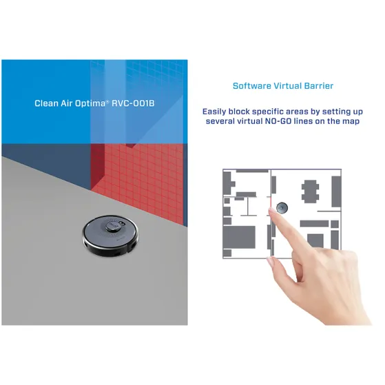 Clean Air Optima RVC001GSmart Grijs
