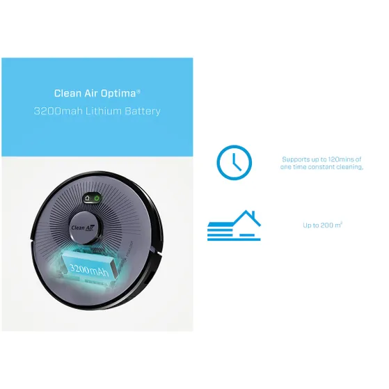 Clean Air Optima RVC001GSmart Grijs