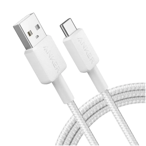 Anker 322 USB-A to USB-C Cable Nylon 1.8M Wit