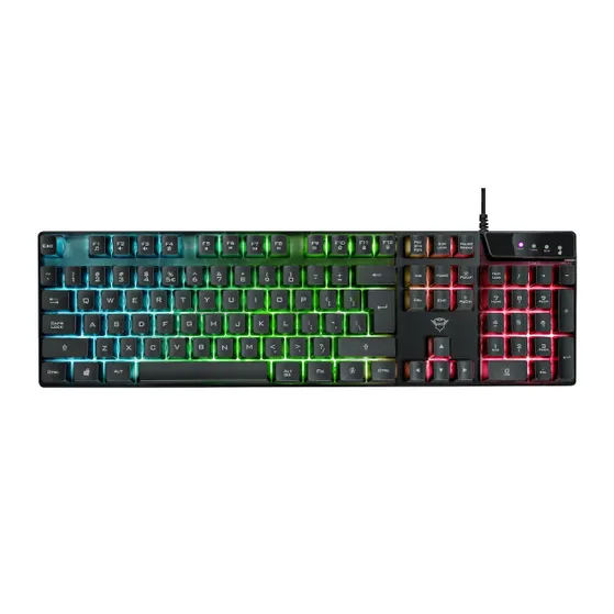 Trust GXT 835 Azor Gaming Toetsenbord Zwart
