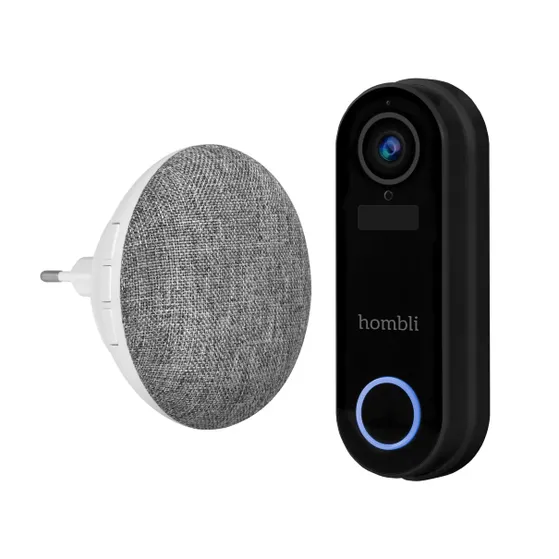 Hombli Smart Doorbell Pack Zwart