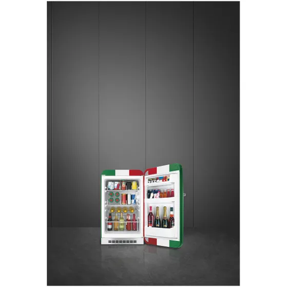 Smeg FAB10HRDIT5 italiaanse vlag