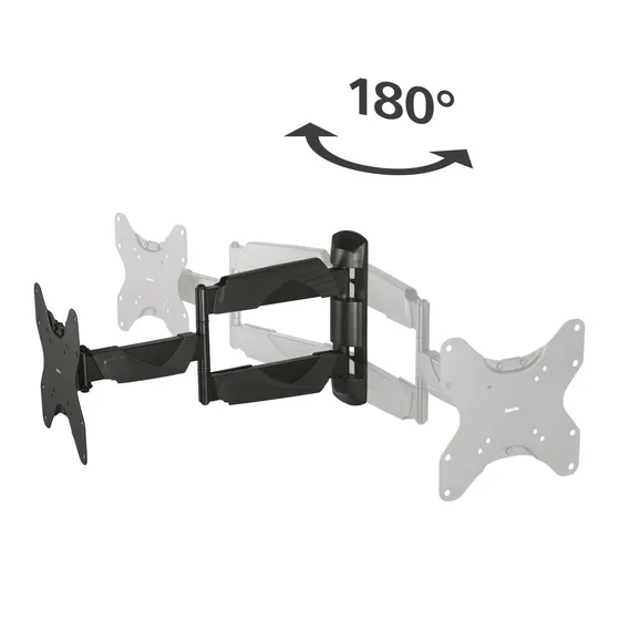 Hama TV Wall Bracket Swivel Tilt Pull-out 122 cm (48) tot 35 kg Zwart