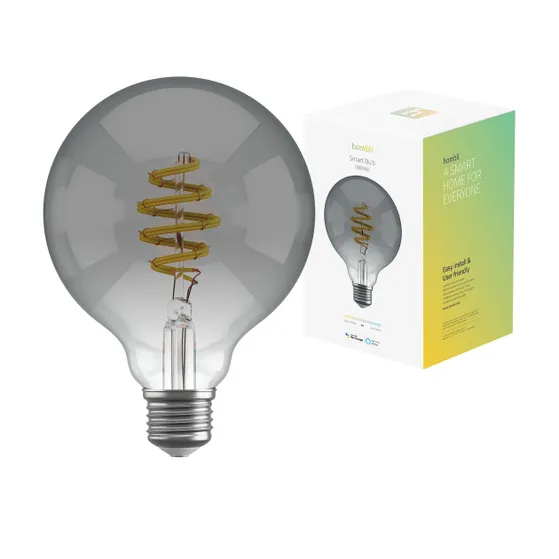Hombli Smart Filament Bulb CCT E27 G95 Grijs
