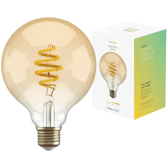 Hombli Smart Filament Bulb CCT E27 G95 Lichtbruin
