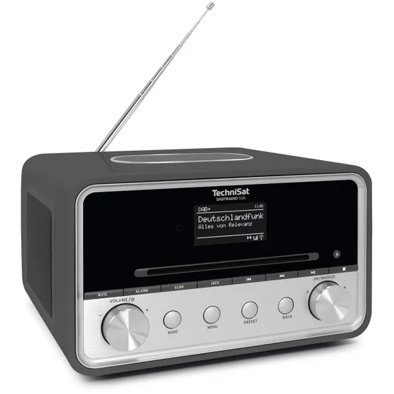 TechniSat Digitradio 586 Antraciet/zilver