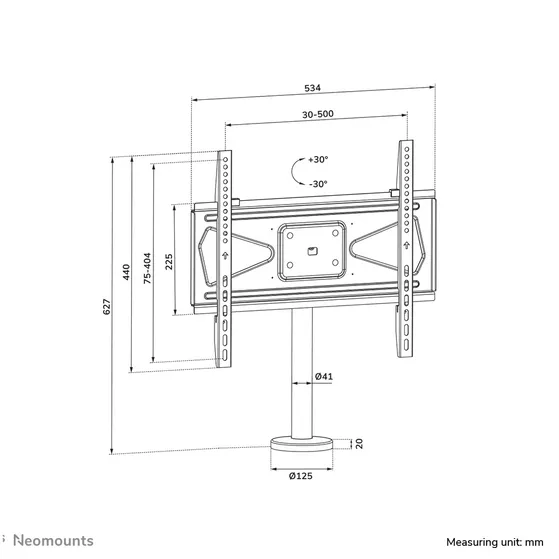 Neomounts DS42-430BL14