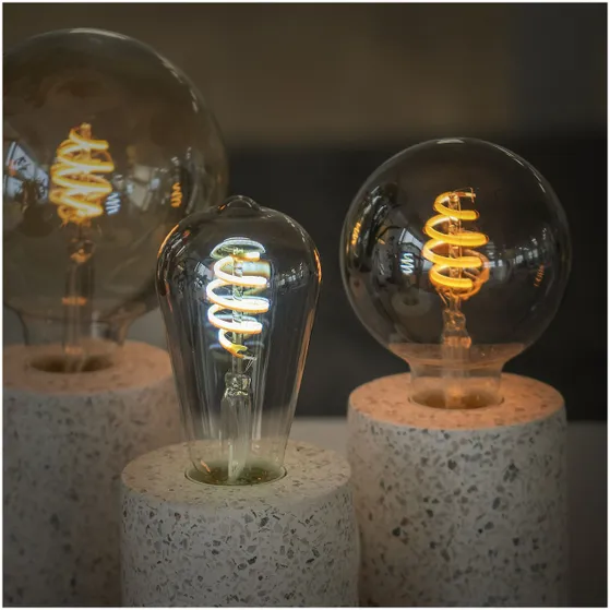 Hombli Smart Filament Bulb CCT E27 ST64 Grijs