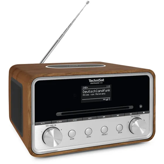 TechniSat Digitradio 586 Walnoot/zilver