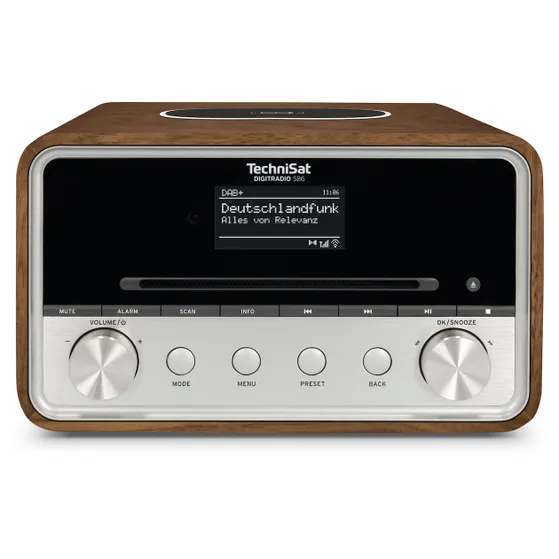 TechniSat Digitradio 586 Walnoot/zilver