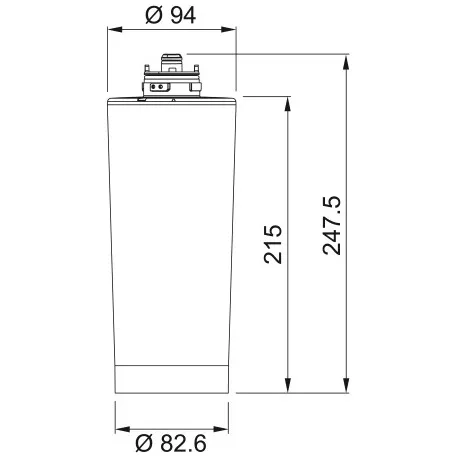Franke Maris Touch Zwart 4L