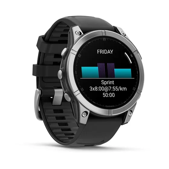 Garmin Fenix E 47mm Rvs