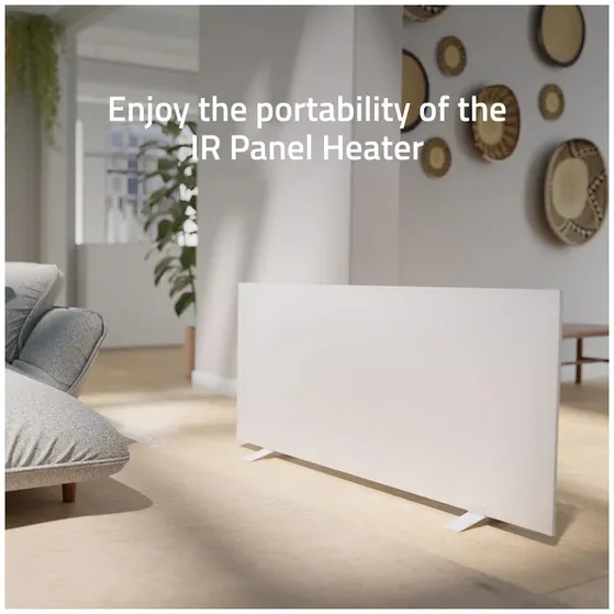 Hombli Smart Infrared Panel Heater - 700W Metaal