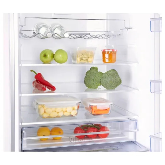 Beko RCNE560E40ZXBN Zilver