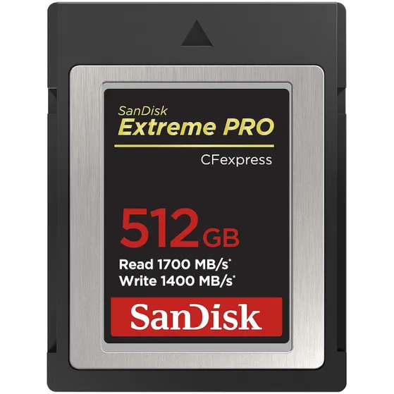 SanDisk CF express Extreme Pro 512GB 1700 / 1400MB/s type B