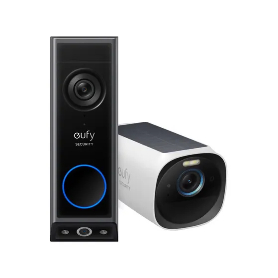 Eufy Bundle Video Deurbel + 2x Eufycam 3 met HomeBase 3