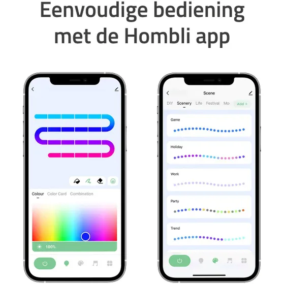 Hombli Smart Neon Rope - 5m RGBIC