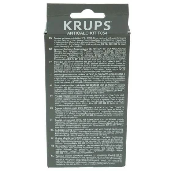Krups ontkalkingsset