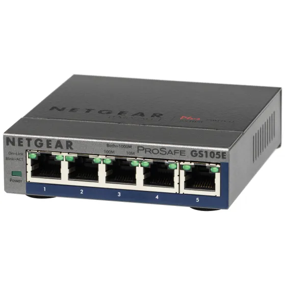 Netgear ProSafe Plus GS105E Grijs