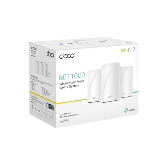 TP-Link Deco BE65 Mesh WiFi 7 System (3-pack)