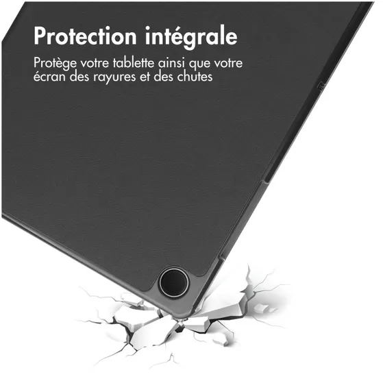Accezz Trifold Bookcase Samsung Galaxy Tab A9 Plus Zwart