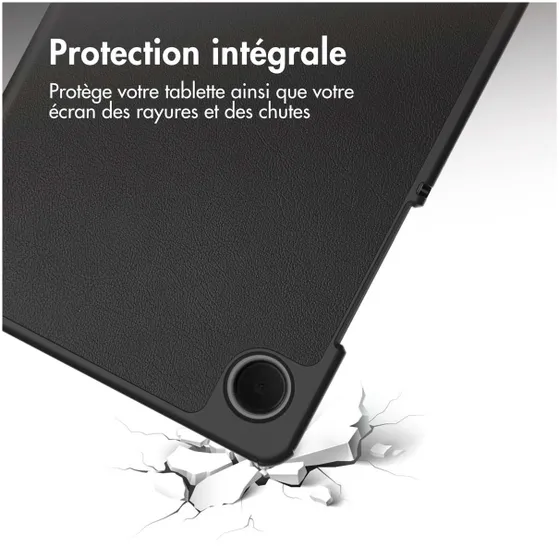 Accezz Trifold Bookcase Samsung Galaxy Tab A9 Zwart