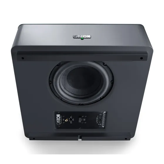 Canton Smart Sub 10 Zwart