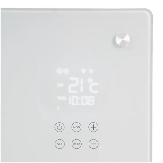Eurom Alutherm Sani Verre 1200 WiFi Wit