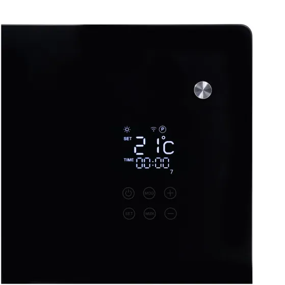 Eurom Alutherm Verre 1000 WiFi Zwart