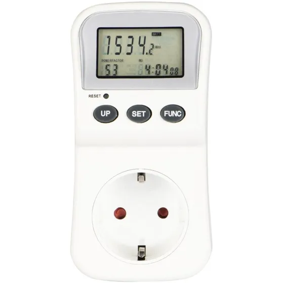 Hama Energiekostenmeter met lcd-display, digitale elektriciteitsmeter