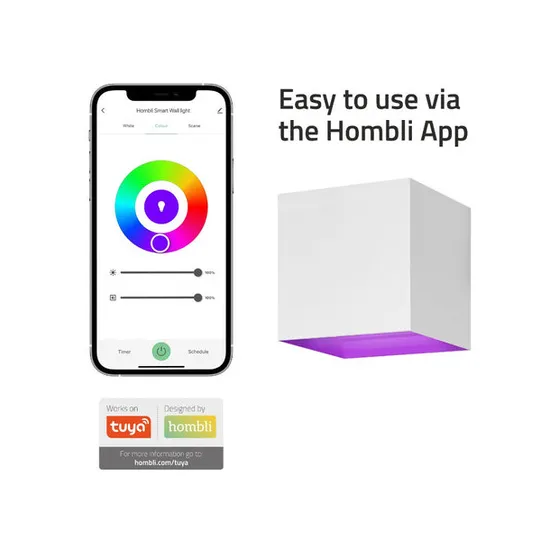 Hombli Smart Wall Light Wit