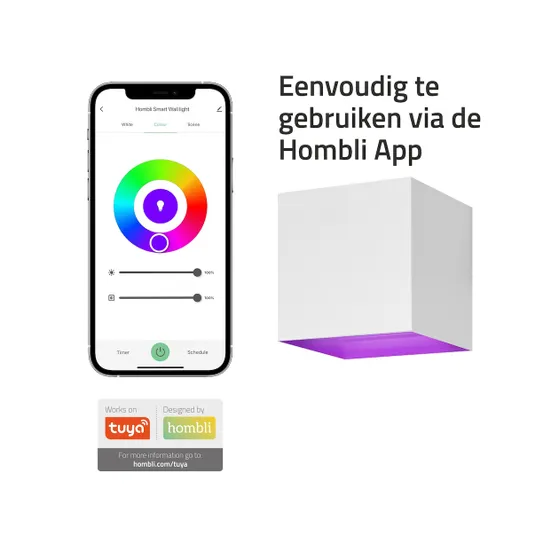 Hombli Smart Wall Light Wit