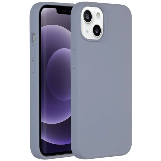 Accezz Liquid Silicone voor Apple iPhone 13 Paars