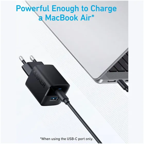 Anker 60W 10-Port Desktop Charger Zwart