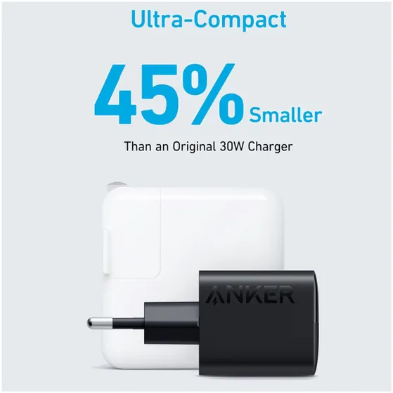 Anker 60W 10-Port Desktop Charger Zwart