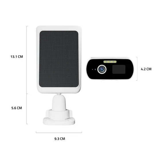 Hombli Solar Cam 2K Wit