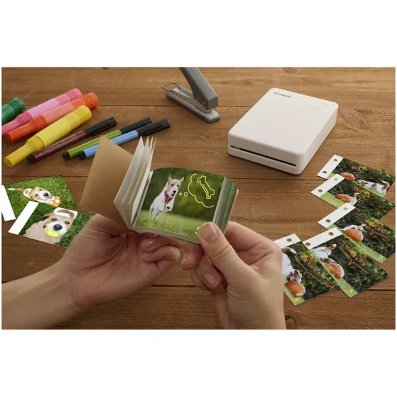 Canon SELPHY QX20-kleurenfotoprinter Wit