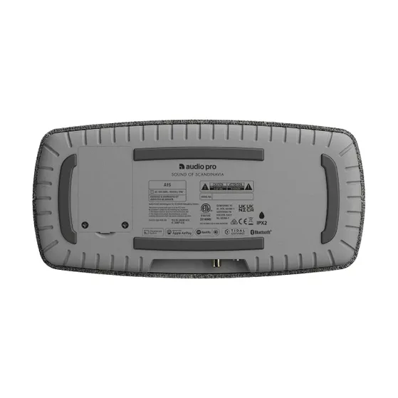 Audio Pro A15 Draagbare Smart Multiroom Donkergrijs
