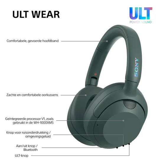 Sony ULT WEAR Groen