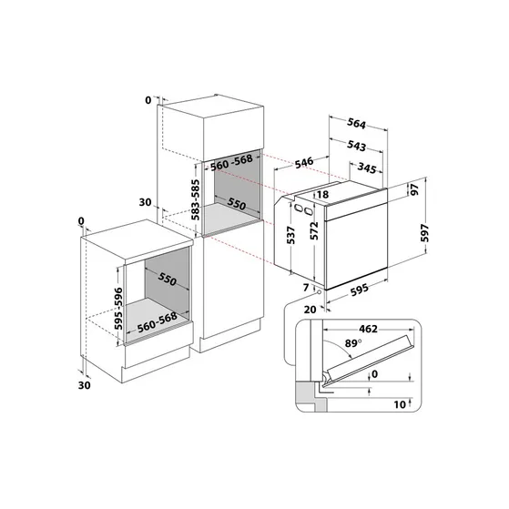 Whirlpool WOI4S8HM2SBA