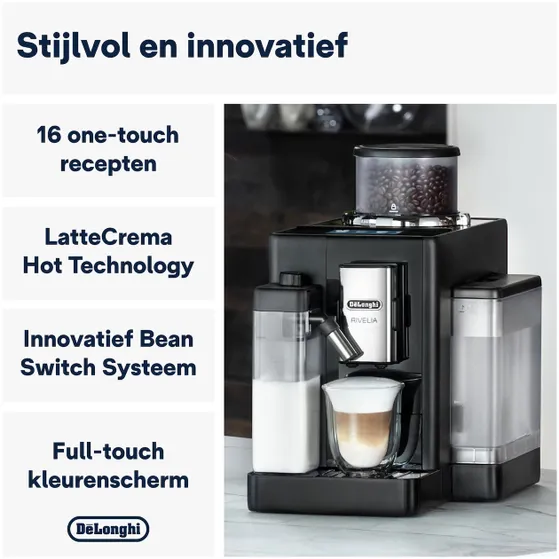DeLonghi Rivelia EXAM440.55.B Zwart