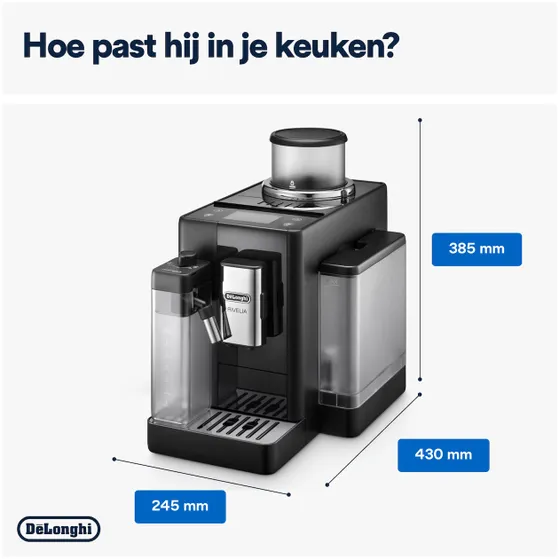 DeLonghi Rivelia EXAM440.55.B Zwart