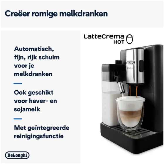 DeLonghi Rivelia EXAM440.55.B Zwart