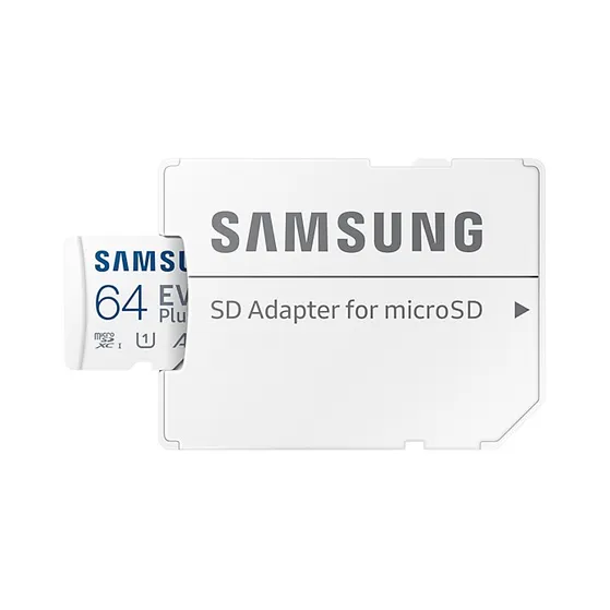 Samsung EVO Plus microSD Card (2021) 64GB Wit
