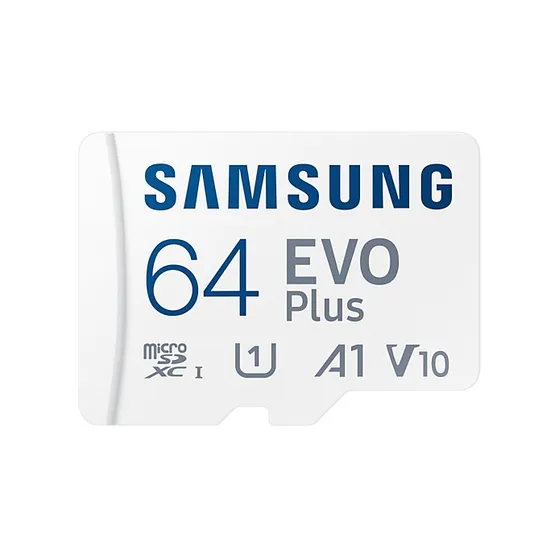 Samsung EVO Plus microSD Card (2021) 64GB Wit