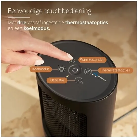 Duux Zone DXCH41 Zwart