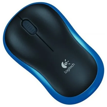 Logitech M185 Draadloze Muis Blauw