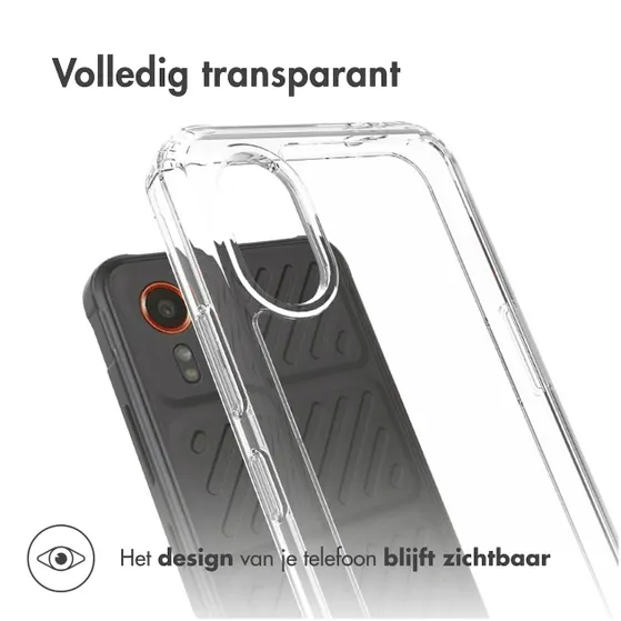 Accezz Xtreme Impact Backcover Samsung Galaxy Xcover 7 Transparant