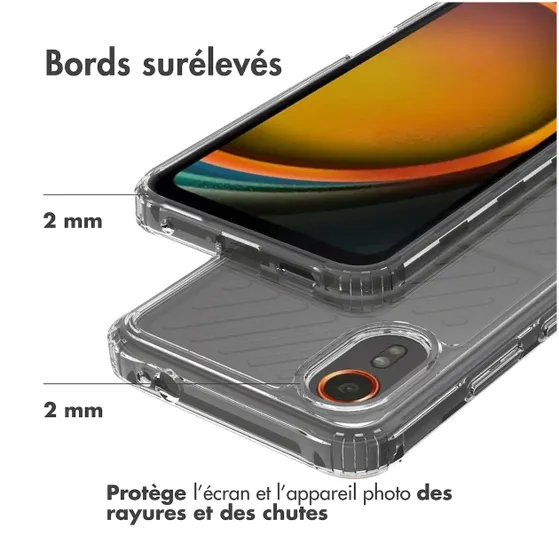 Accezz Xtreme Impact Backcover Samsung Galaxy Xcover 7 Transparant